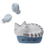 NEKO HP-C28BTS (サバトラ) 猫のかたちの完全ワイヤレスイヤホン