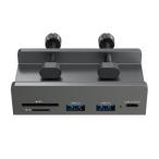 USB3.2Gen1 зажим ступица A|C порт SD|microSD устройство для считывания карт HUB-11