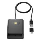 タッチ式挿入式両対応 ICカードリーダー　SD-MYC03-B