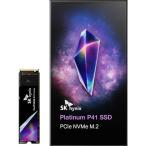ショッピングps5 Platinum P41 2TB PCIe NVMe Gen4 M.2 2280 内蔵 SSD / PS5動作確認済 / SHPP41-2000GM-2 / 読み込み 最大7,000MB / 保証5年 / 【国内正規保証品】
