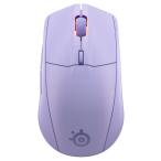 Rival 3 WL Gen2 Lavender [62525] USB無線/Bluetooth対応 ワイヤレス ゲーミングマウス