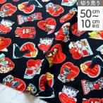 輸入生地 生地 インポート Michael Miller マイケルミラー レトロかわいい バレンタイン ハート 入園入学 ピンク 赤 最低単位50cm〜10cm単位の切売生地