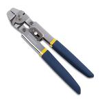 Knoweasy ワイヤーロープ圧着ペンチ ワイヤークランプカッター ワイヤースリーブ 圧着工具 ワイヤーロープカッター 0.1mm-2.2mm圧着