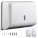 ショッピングペーパータオル ペーパータオルホルダーペーパータオル用ホルダー 壁掛け 小判用 中判用 ハンドタオルディスペンサー ペーパータオルケースネジ固定 ペーパータオルホルダ