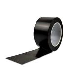  толстый PVC линия лента чёрный ширина 50mmx 22m толщина 0.2mm. .. бумага нет полимер сердцевина PVC