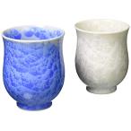  Kyoyaki Shimizu . горячая вода .... обжиг в печи комплект горячая вода . цветок кристалл ( синий * белый )toua169