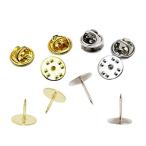 [Za-Bi ( The -bi) ] бабочка type застежка . фундамент. широкий . игла наклеен для булавка z40 шт. комплект | Gold &amp; серебряный | ручная работа | бабочка tuck 40 шт. комплект 