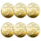 VIEAURA зуб. .. монета 6 шт. комплект ребенок. зуб. сырой . изменение период золотая монета body . зуб. .. память подарок подарок памятная монета коллекция 