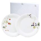 [NARUMI оригинал упаковка settled ]NARUMI( Narumi ) plate комплект Lucy сад диаметр 24cm 2 шт. комплект микроволновая печь температура . посудомоечная машина соответствует 9601