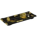  центр химия сделано в Японии одноразовый контейнер CF суши контейнер L наматывать золотой песок .-BK.50 листов входит размер : примерно 22×9×2.2cm