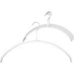 マワ ドイツのすべらない ハンガー エコノミック 40P 10本組 ホワイト