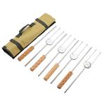  кемпинг moon (CAMPING MOON) мармешлоу s moa палочка s.. огонь вилка барбекю общая длина 90cm 4 шт. комплект MK-4