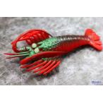 タコ釣り用疑似餌 マルシン漁具 フェイク 伊勢エビ 赤 Mサイズ / メール便可