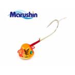 マルシン漁具 TRD一つテンヤ オレンジゴールド 10号 / 鯛ラバ タイラバ / メール便可