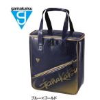 がまかつ トートバッグ GM-3586 ブルー×ゴールド / gamakatsu