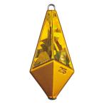 がまかつ 競技カワハギ ヒラ打ちシンカー2 25号 #7 メタリックゴールド / メール便可