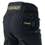 がまかつ CORDURA(R) ヒップガード (ハイバックタイプ) GM-3726 ブラック Lサイズ / 磯釣り ウェア