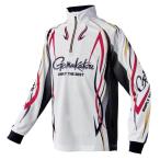  Gamakatsu 2WAY принт Zip рубашка GM-3734 белый 7L размер / gamakatsu