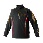  Gamakatsu 2WAY теплый Zip рубашка GM-3766 черный / красный 5L размер /gamakatsu