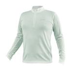 がまかつ ドライリスタ ハーフジップ シャツ GL-4020 アイスグレー Lサイズ / gamakatsu