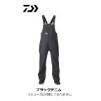 ダイワ ストレッチ デニムサロペットレインパンツ DR-52420P ブラックデニム Mサイズ (送料無料) (D01) (O01)
