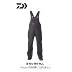 ダイワ ストレッチ デニムサロペットレインパンツ DR-52420P ブラックデニム XL(LL)サイズ (送料無料) (D01) (O01)