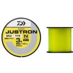 ダイワ ジャストロン イエロー 4号 500m / 徳用 ボビン巻き ナイロンライン 道糸 釣具 (置き配可 送料450円)