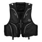  Daiwa float Short рыболовный жилет DV-3025F черный XL размер / форель .. лучший daiwa рыболовная снасть 