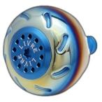 メガテック リブレ 5953 E50LBL-1 ノブ単体EP50 ダイワL用 ファイヤー+ブルーC / ハンドルノブ / 釣具