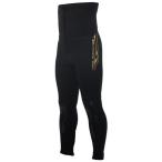 エクセル (X'SEL) 鮎タイツ3mm FP-5322 ブラック×ゴールド MAサイズ / 鮎 友釣り