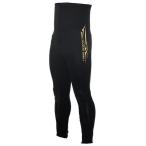 エクセル (X'SEL) 鮎タイツ 1.5mm FP-5323 ブラック×ゴールド LBサイズ / 鮎 友釣り