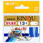 金龍鉤 W胴打丸海津 金 17号 / 釣り鈎 釣り針 / 釣具 / メール便可
