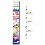 かわせみ針 カワセミ ロング メバル仕掛 胴突 3本針 2組入 E-2 針9号 ハリス1.5号 / 仕掛け つり具