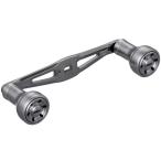 シマノ 夢屋 ダブルハンドルアルミノブ 55mm グレー shimano 釣具