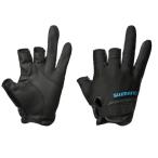 シマノ 01 ベーシック グローブ 3 GL-008Y ブラック Sサイズ / shimano 釣具 メール便可