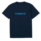 シマノ ドライロゴTシャツ SH-021Z ネイビー Mサイズ｜ウェア｜shimano 釣具