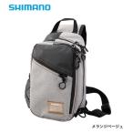 シマノ スリング ショルダーバッグ BS-025Q メランジベージュ Mサイズ / shimano  / 釣具