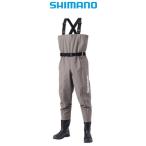 シマノ ハイパーウェーダー チェストハイ・カットフェルトソール FF-052T スモークグレー 3L / shimano  / 釣具