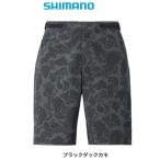 シマノ ゼフォー XEFO デュラスト ショーツ WP-293T ブラックダックカモ L / 釣具 / shimano (SP)