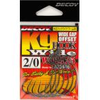 カツイチ デコイ ワーム25 キロフックワイド #1 / ルアー フック つり具 メール便可