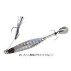 カンタン巻くだけブレードジグジャックアイマキマキ 40g リアル魚鱗ブラックシルバー