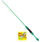  форель соль для ванны универсальный lure rod новый человек . rookie z Basic механизм вращающийся # зеленый / рыболовная снасть 