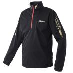  Gamakatsu тянуть over Zip рубашка GM-3713 черный × Gold M размер / gamakatsu
