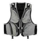  Daiwa float Short рыболовный жилет DV-3025F серый XL размер / форель .. лучший daiwa рыболовная снасть 