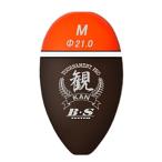グレックスプラス GREX+ トーナメント プロ 観 B・S オレンジ Mサイズ 00号 / ウキ / 釣具 / メール便可