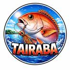  рыбалка стикер морской лещ подлинный морской лещ M размер примерно 6.5cm TS-168l. рыба серии l водостойкий * выносливость ламинирование обработка l сделано в Японии l почтовая доставка возможно 