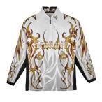 サンライン PRODRY ロングシャツ SUW-04601CW ホワイト Lサイズ