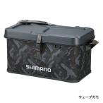 シマノ EVA タックルバッグ ハードタイプ BK-002Q ウェーブカモ 22L / 釣具 / shimano