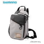 シマノ スリング ショルダーバッグ BS-025Q メランジベージュ Sサイズ / 釣具 / shimano