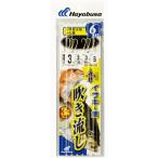 ハヤブサ 海戦吹き流し カラ鈎 6m 3本鈎 SN131 5-5 / 仕掛け 釣具 メール便可